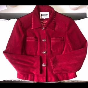 80’s vintage red blazer